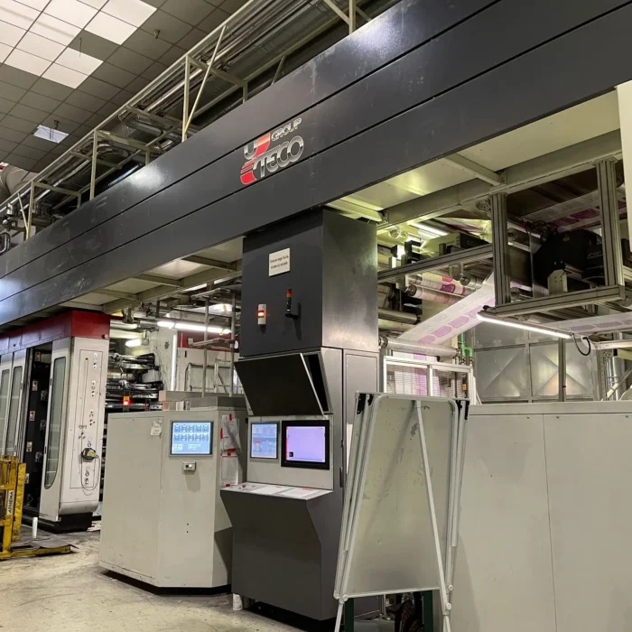 Uteco Crystal 2018 flexographic printing machine in action – high-quality used flexo press for sale